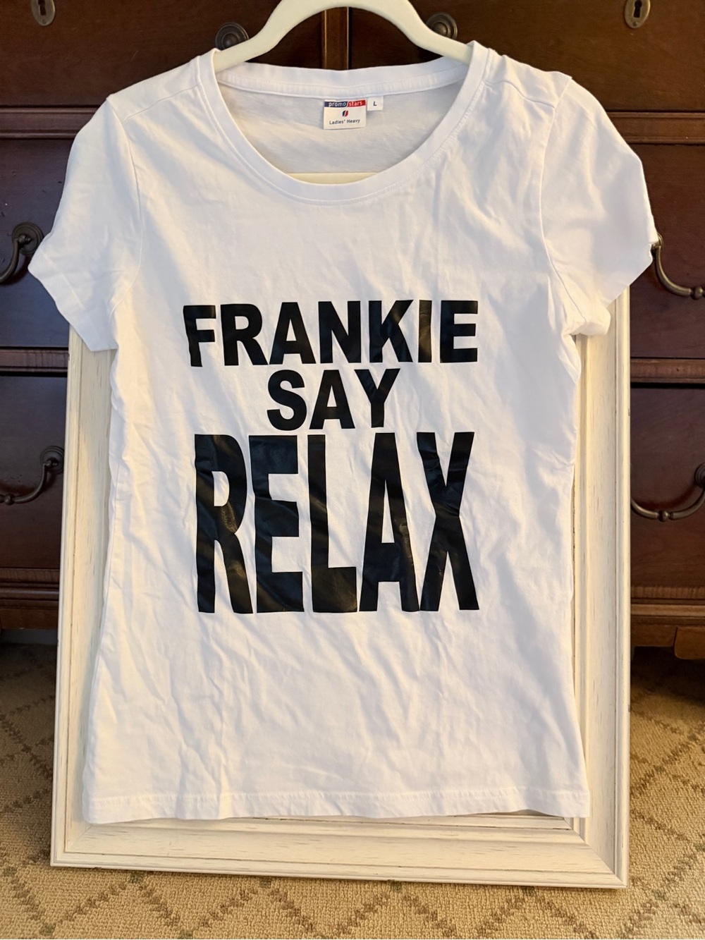 Promo Stars white T-shirt Frankie Goes to Hollywood L